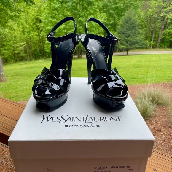 YSL Tribute Heel - Picture 1 of 11